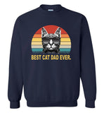 Best cat dad ever vintage father's gift Tee shirt