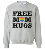 Free mom hugs lgbt gay pride rainbow gift tee shirt