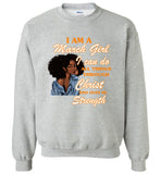 Black GirI I Am A March Girl I Can Do All Things Through Christ Who Gives Me Strength T shirt