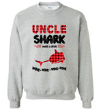 Uncle shark needs a drink wine father's day gift tee shirt