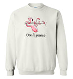 Flamingo don't panic Tee shirt