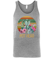 Vintage succulent plants pot head git tee shirt