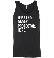 Husband daddy protector veteran hero T-shirt, father's day gift tee, papa, dad shirts