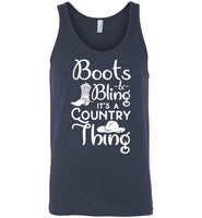 Boots and Bling It's a country thing cowboy hat Tee shirt