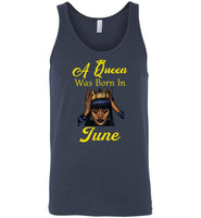A black queen was born in june birthday tee shirt hoodie