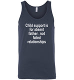 Child support is for absent father not failed relationships, father's day gift Tee shirt