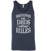 Grandpas are dads without rules father's day gift Tee shirt