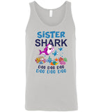 Sister shark doo doo doo gift Tee shirt