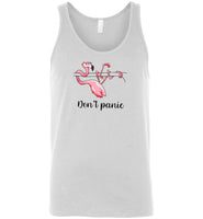 Flamingo don't panic Tee shirt