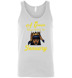 A black queen was born in january birthday tee shirt hoodie