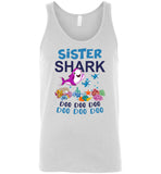 Sister shark doo doo doo gift Tee shirt