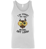 I'm sorry did I roll my eyes out loud owl Tee shirt