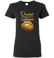 Queens are born in September birthday gift tee shirt hoodie