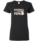 Baseball papa tee shirt