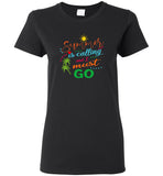 Summer is calling and I must go tee shirt