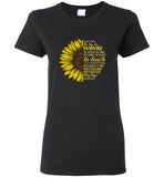 I Was Born To Be A Mamaw To Hold Aid Save Help Teach Inspire Sunflower Tee Shirt