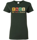 Fauci We Trust In Science Vintage Retro T Shirt