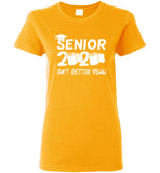 Seniors 2020 Gettin Real Funny Toilet Paper Graduation Day Class of 2020 T Shirt