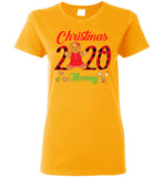 Christmas 2020 Cookie Gingerbread Xmas Plaid Gift For Mommy Mom Mother Family T Shirt