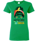 Nurse I'm Not The Most Women Hair Bun T Shirt