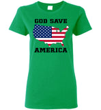 God Save America Kanye Flag T Shirt