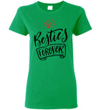 Besties Forever for Best Friend Birthday Gifts for Best Friend Woman T Shirt