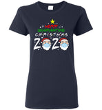 Merry Quarantine Christmas 2020 Xmas Santa Clause Gift T Shirt