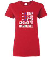 Time to get star spangled hammered tee shirt hoodie