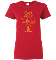 Get Your Witchy On Halloween Gift Tee Shirt