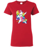 Dabbing unicorn tee shirt hoodie