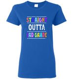 Straight outta 3rd grade back to school tee shirt hoodie