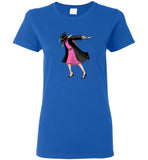 Graduate dabbing girl tee shirt