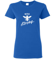 Bee strong tee shirt hoodie