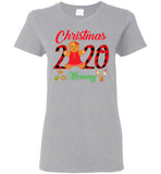 Christmas 2020 Cookie Gingerbread Xmas Plaid Gift For Mommy Mom Mother Family T Shirt