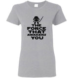 Baby the force that awakens you darth tee shirt hoodie