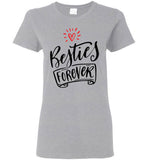 Besties Forever for Best Friend Birthday Gifts for Best Friend Woman T Shirt