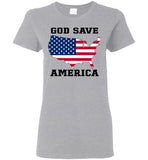 God Save America Kanye Flag T Shirt