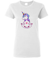 Unicorn yoga funny tee shirt hoodie