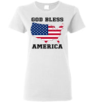 God Bless America Flag T Shirt