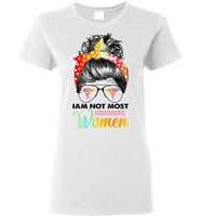 Nurse I'm Not The Most Women Hair Bun T Shirt