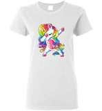 Dabbing unicorn tee shirt hoodie