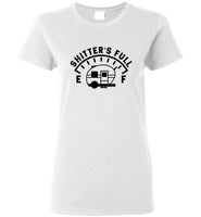 Shitter's Full Petrol Gauge Camper Tee Shirt