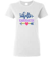 Hello kindergarten first day back to school tee shirt hoodies