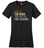 Uncle the man the myth the legend vintage T-shirt