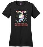 Mimicorn like a normal grandma only more awesome unicorn Tee shirt