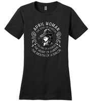 April Woman The Soul of a Witch The Fire Lioness The Heart Hippie The Mouth Sailor T shirt