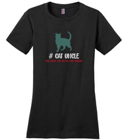 Cat uncle the man the myth the legend T-shirt, gift tee for uncle