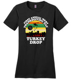 Vintage First Annual WKRP Thanksgiving Day Turkey Drop Funny Gift Tee Shirt