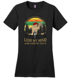 Hiking camping and into the forest I go to lose my mind and find my soul t shirt