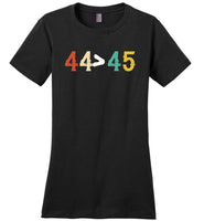 44 is greater than 45 T-shirt